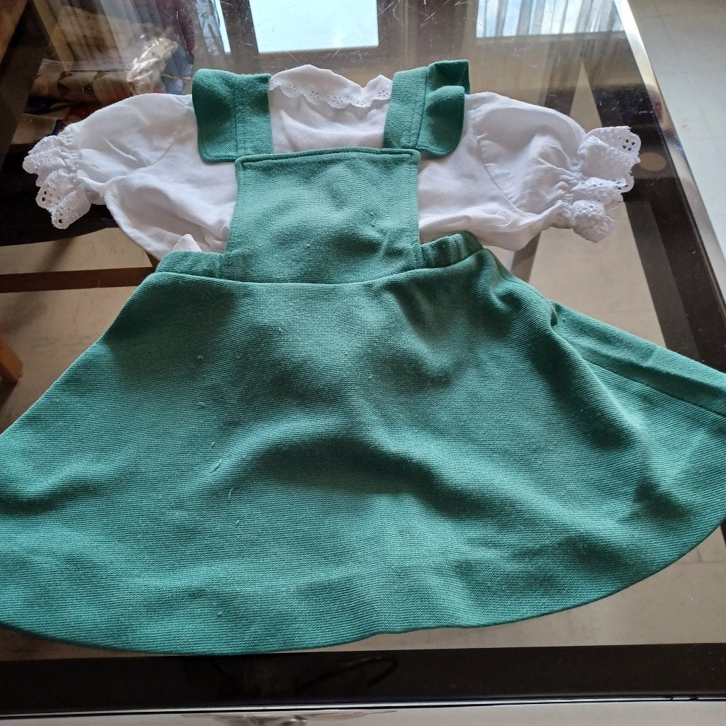 Ensemble chemisier+ salopette jupe Premaman, Kinderen en Baby's, Kinderkleding | Maat 98, Prémaman (Orchestra), Meisje, Ophalen of Verzenden