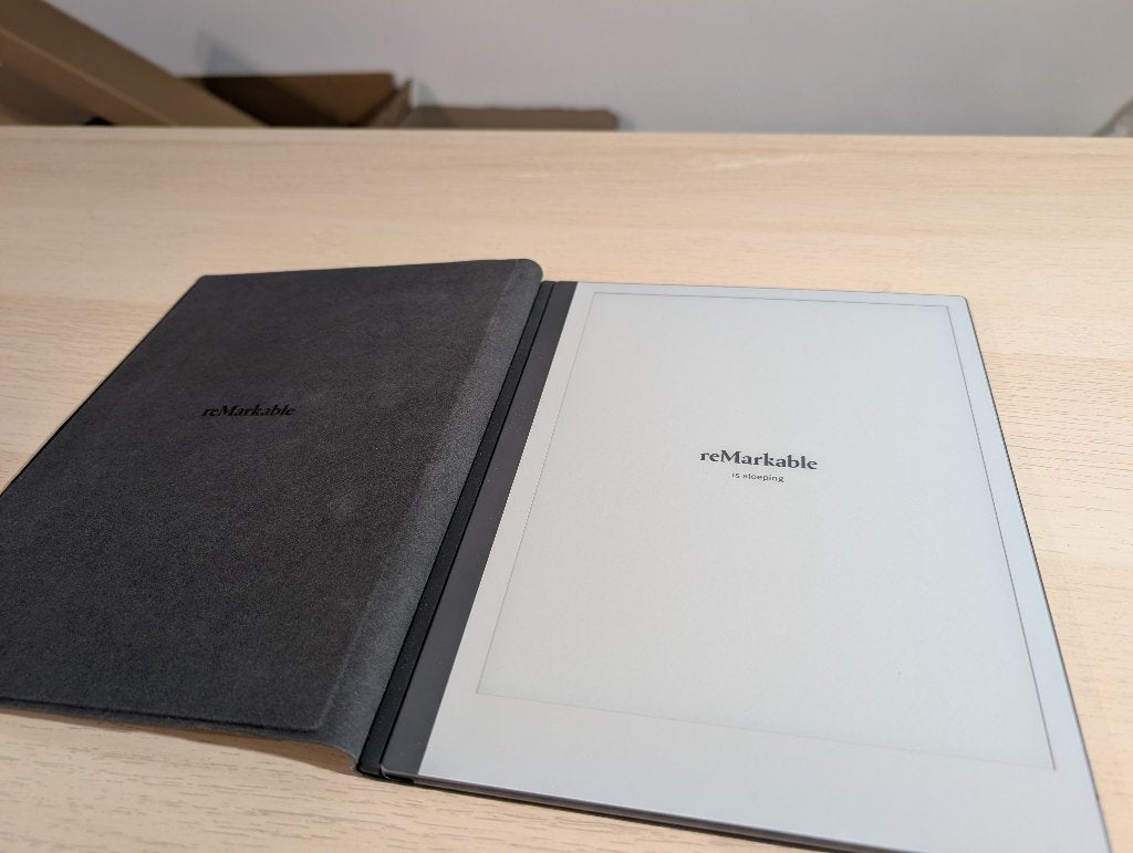 reMarkable 2, Ophalen, Zo goed als nieuw