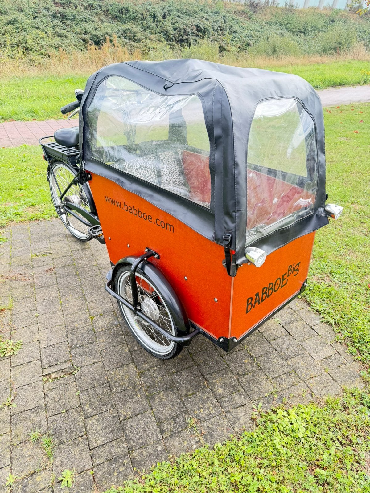 Vélo cargo électrique Babboe Big (2 batteries), Enlèvement, Comme neuf