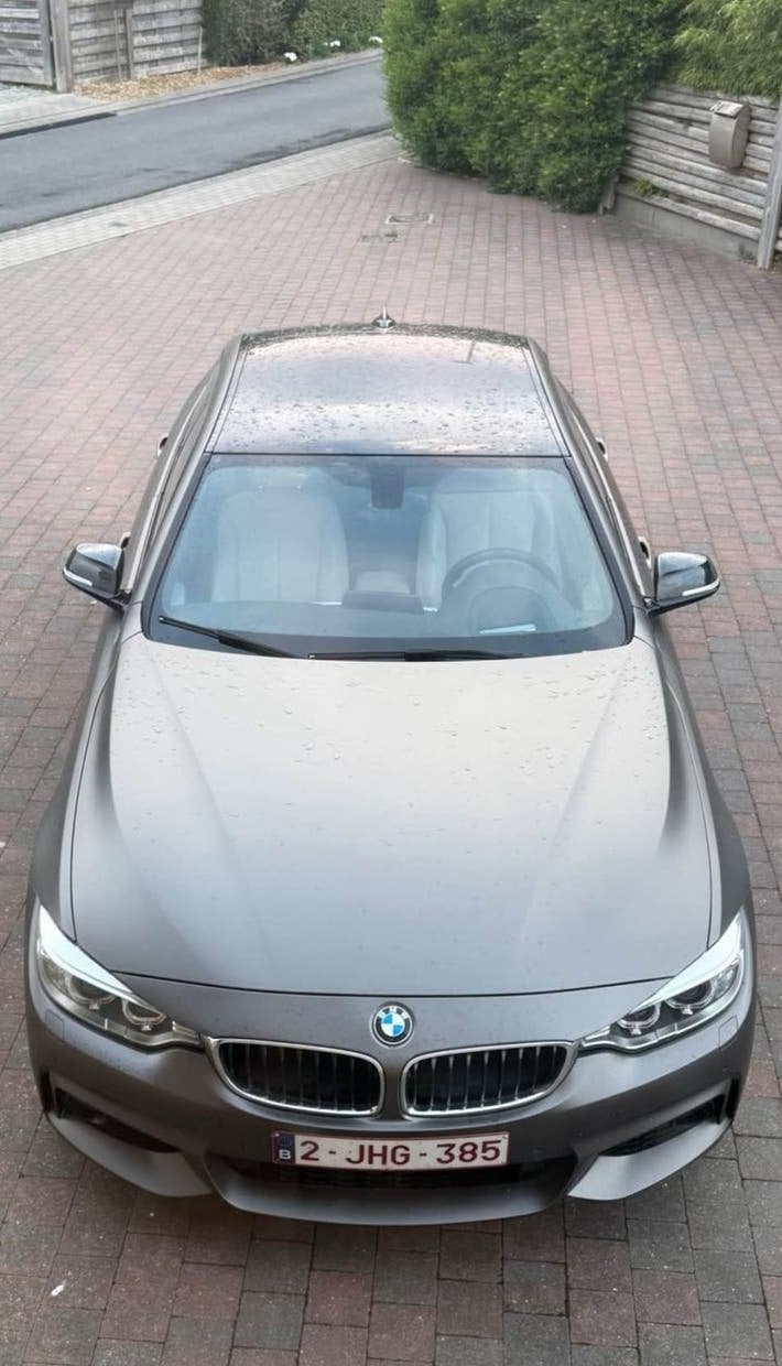 BMW 418d M GranCoupé Automaat – Euro 6 – Head-Up Display, Automaat, Achterwielaandrijving, Zwart, Leder