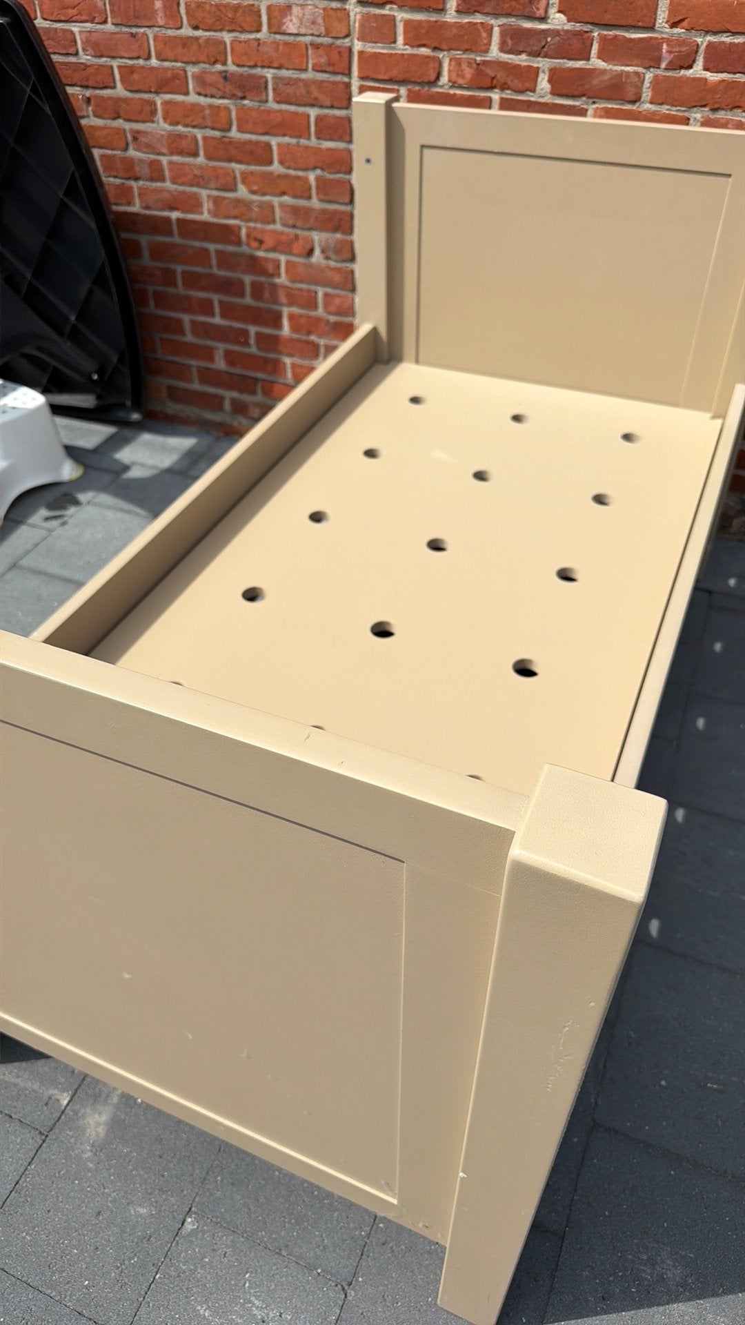 Kinderbed, Ophalen, Gebruikt, 140 tot 160 cm, 70 tot 85 cm