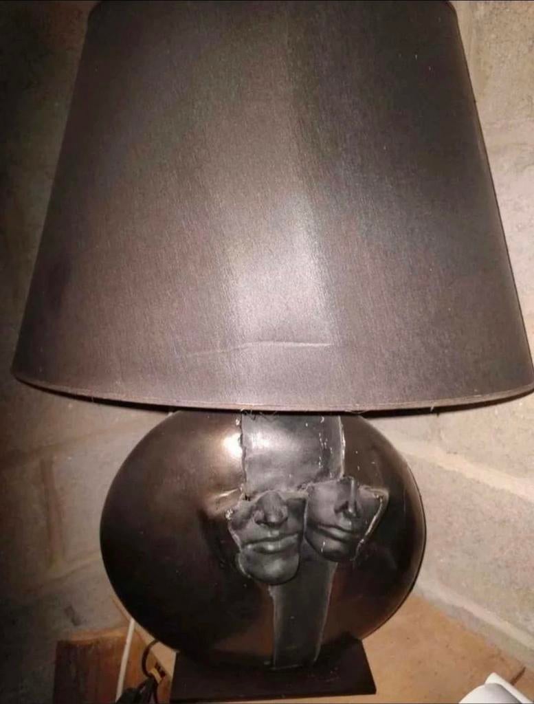 Tafellamp pourbaix, Antiek en Kunst, Antiek | Verlichting, Ophalen