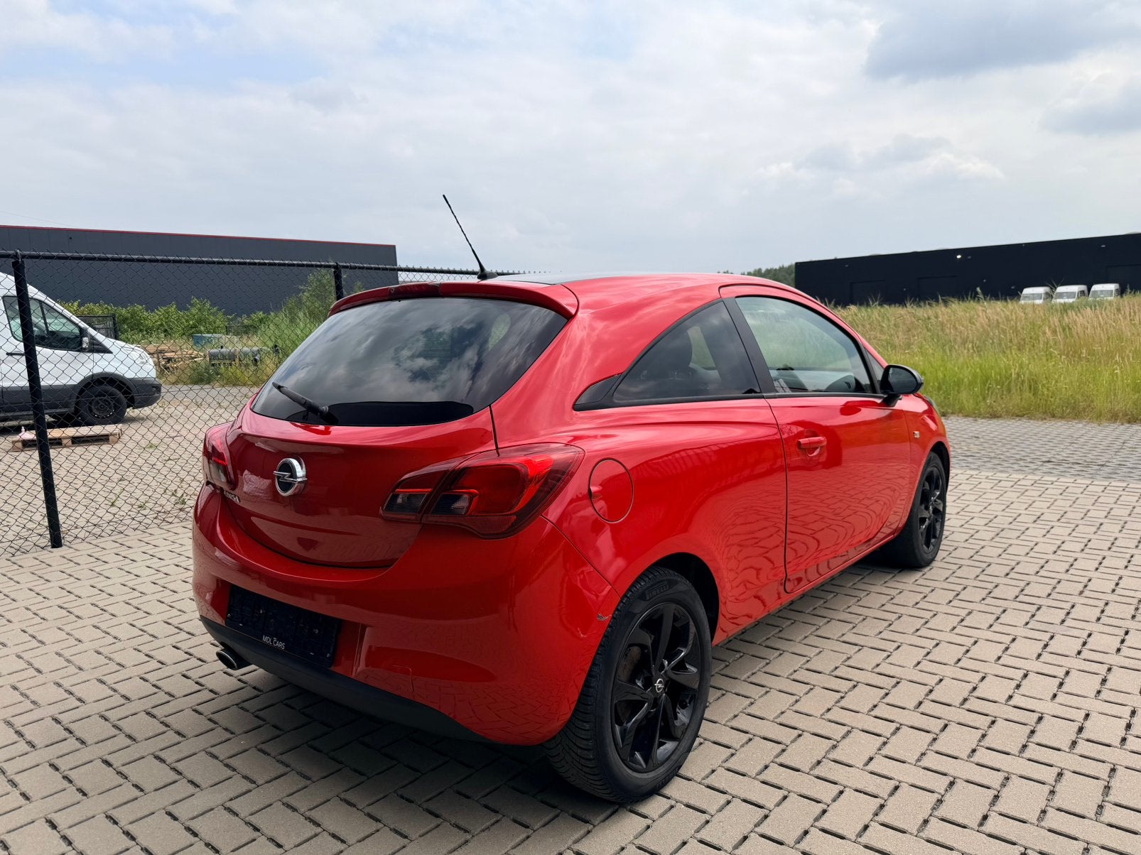 Opel Corsa 1.4 Benzine - 2016 - Black Editon, Autos, Opel, Rouge, Achat, Euro 6, Entreprise