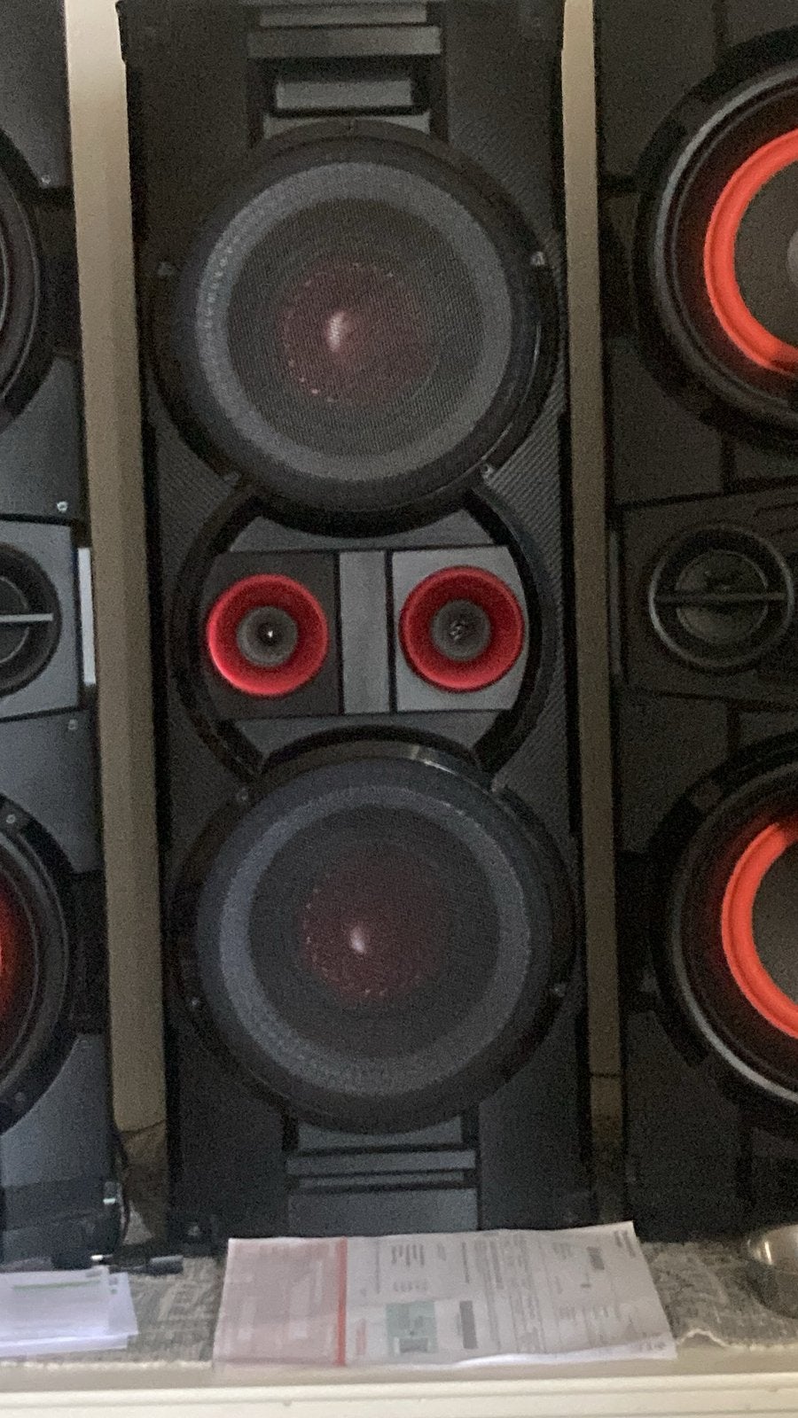 Partybox poss, Audio, Tv en Foto, Luidsprekerboxen, Ophalen, Zo goed als nieuw