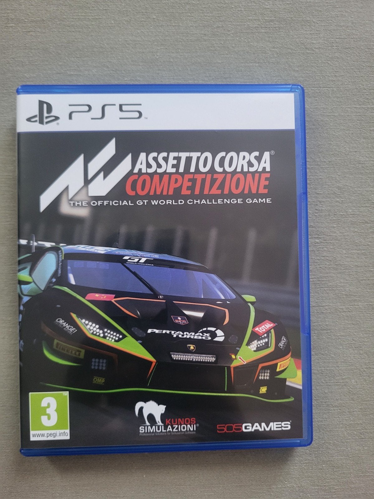 Assetto Corsa Competizione - PS5, Consoles de jeu & Jeux vidéo, Enlèvement, Course et Pilotage, À partir de 3 ans, Online