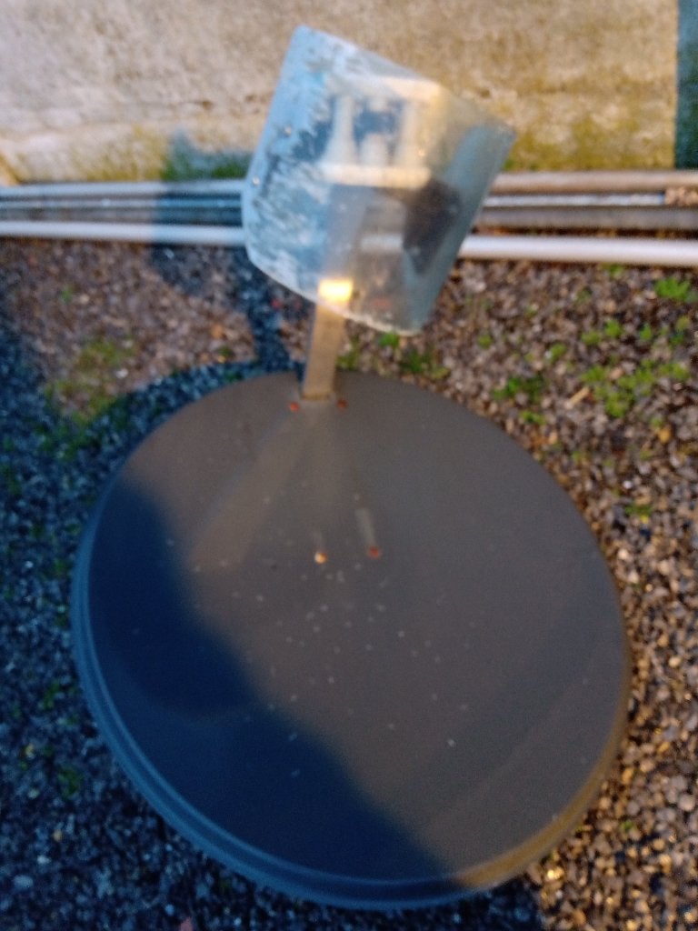 schotelantenne, TV, Hi-fi & Vidéo, Antennes paroboliques, Enlèvement, Utilisé, Antenne (parabolique)