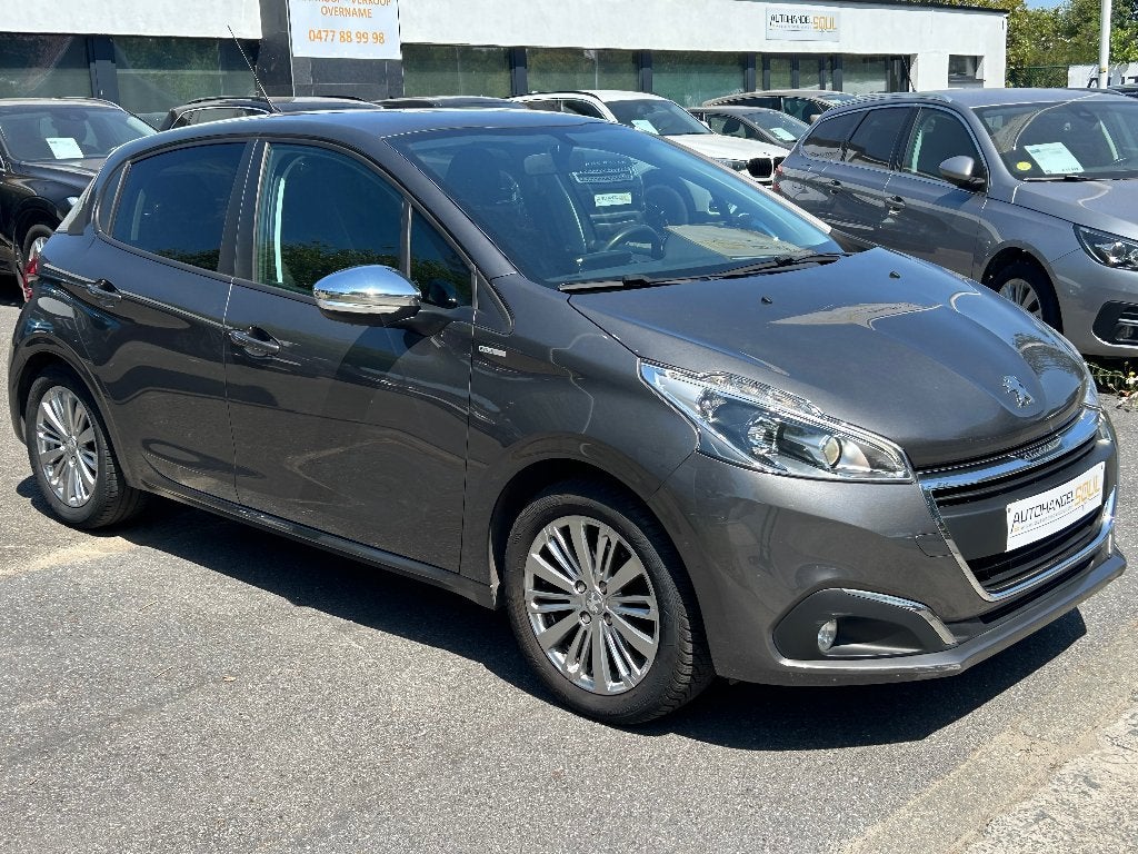 Peugeot 208, 1.2i, 2018, 99.900Km, Navi, Cr. ctrl, Garantie, Autos, Peugeot, Argent ou Gris, Achat, Euro 6, Entreprise
