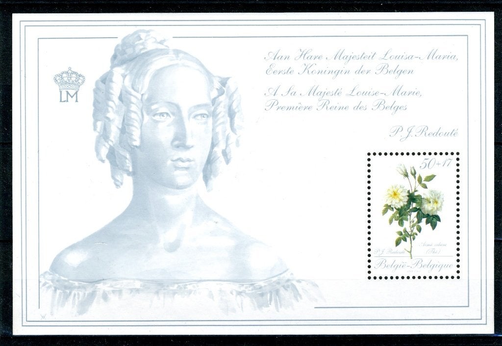 BL65 MNH 1989 - Koningin Louisa-Maria, Postzegels en Munten, Verzenden, Postfris, Postfris