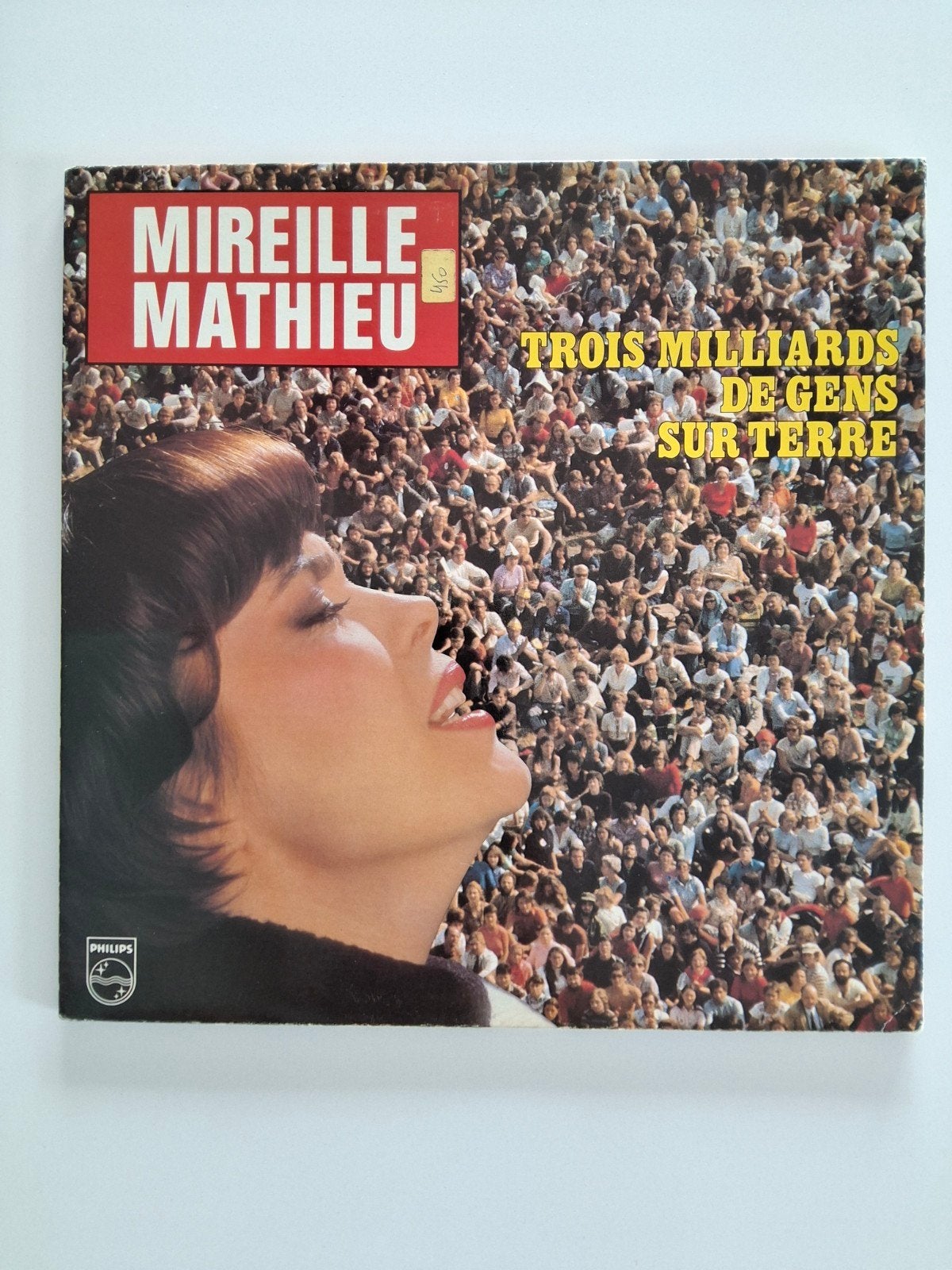 Mireille Mathieu - Drie miljard mensen op aarde, LP, Ophalen of Verzenden, Zo goed als nieuw, 12 inch