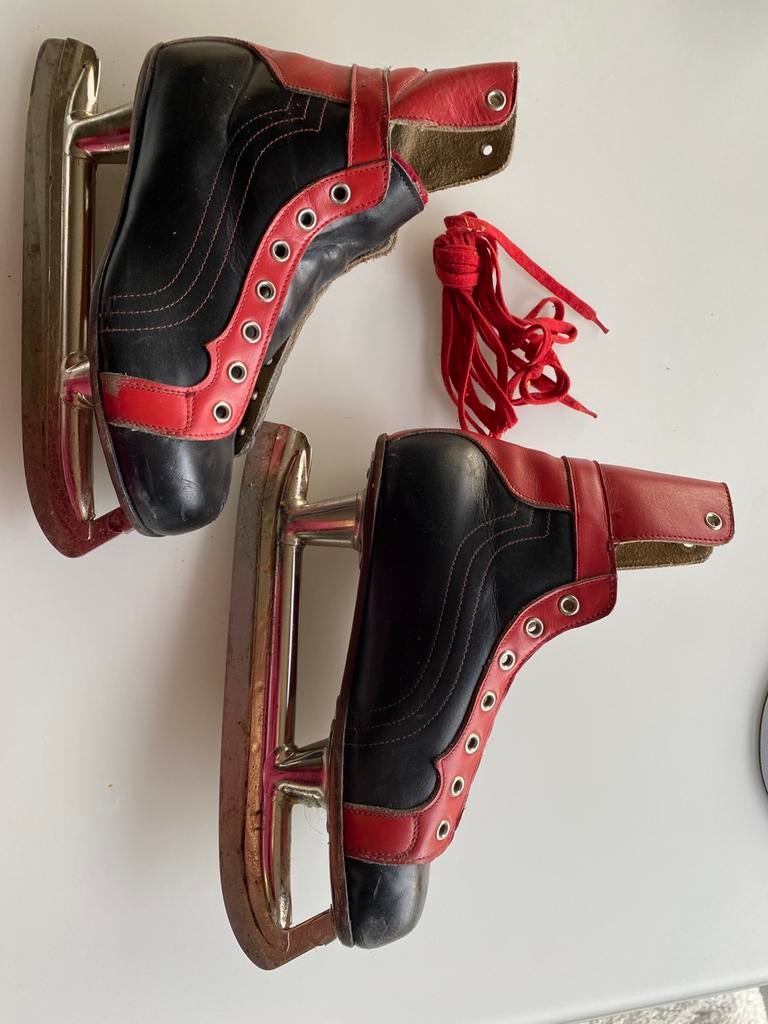 Vintage ijshockey schaatsen M 35, Antiek en Kunst, Ophalen of Verzenden