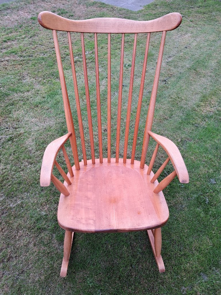 Schommelstoel, Brun, Enlèvement, Utilisé, Bois