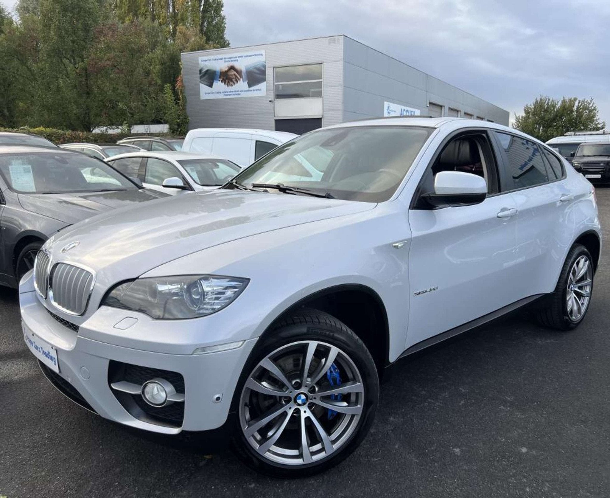 BMW X6 PACK M Xdrive 40D 306CH BVA CUIR T.OUVRANTGAR 12M, Auto's, Automaat, Gebruikt, Zwart, 2993 cc