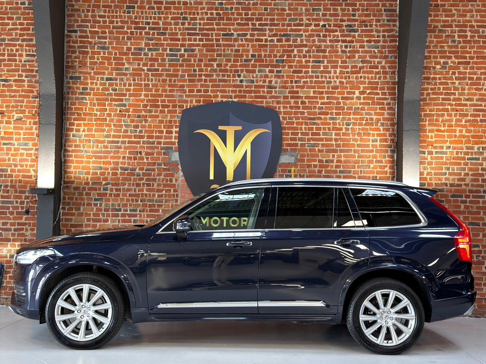 Volvo XC90 2.0 T8 4WD Inspriction 7-Plaats, Auto's, Volvo, Euro 6, 1969 cc, Blauw, 7 zetels