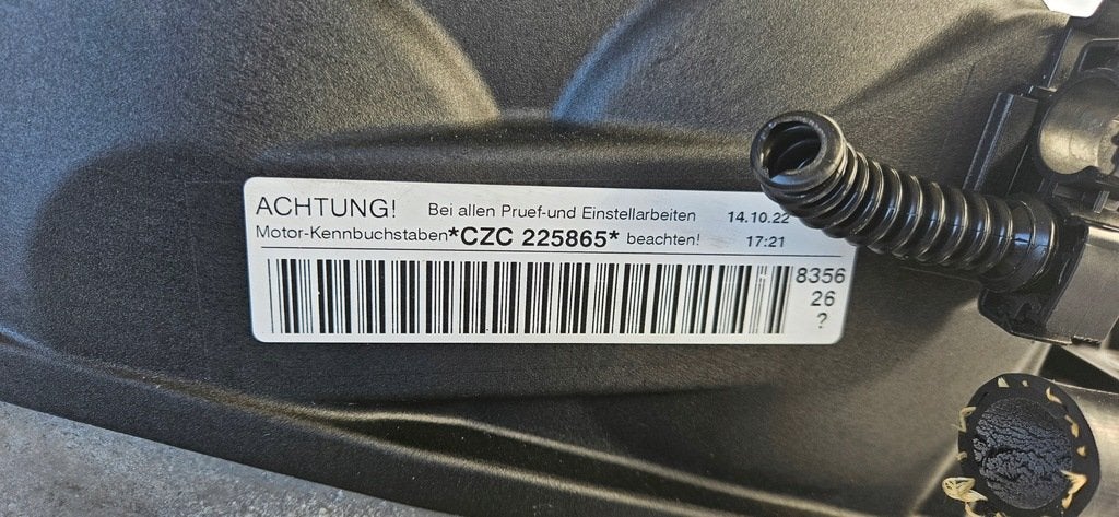 Moteur CZCC Complet GOLF A3 LEON PASSAT VW AUDI SKODA RAPID, Verzenden, Gebruikt, Overige automerken