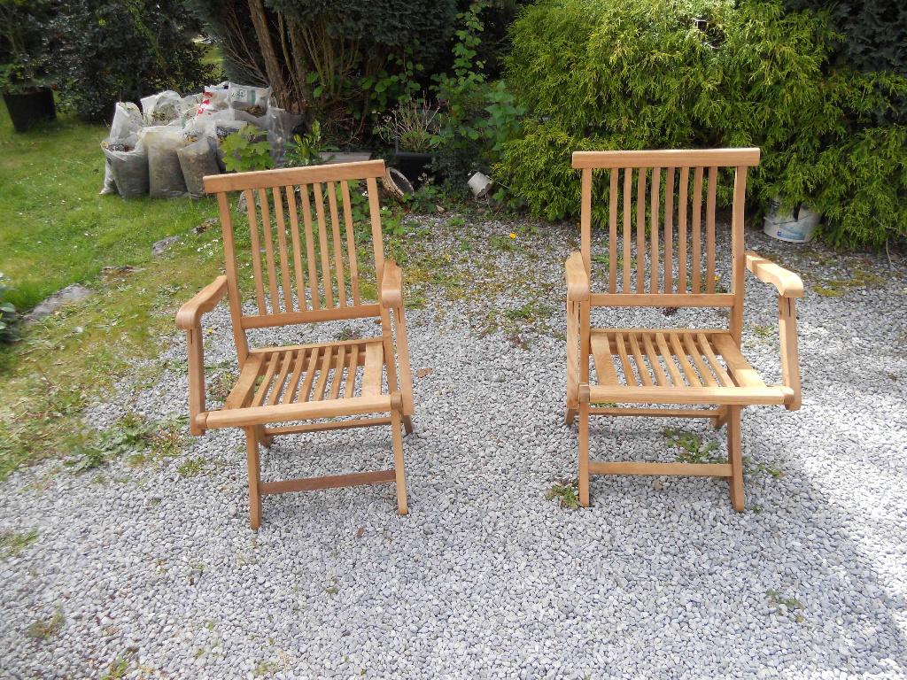 Chaises de jardin, Enlèvement, Neuf