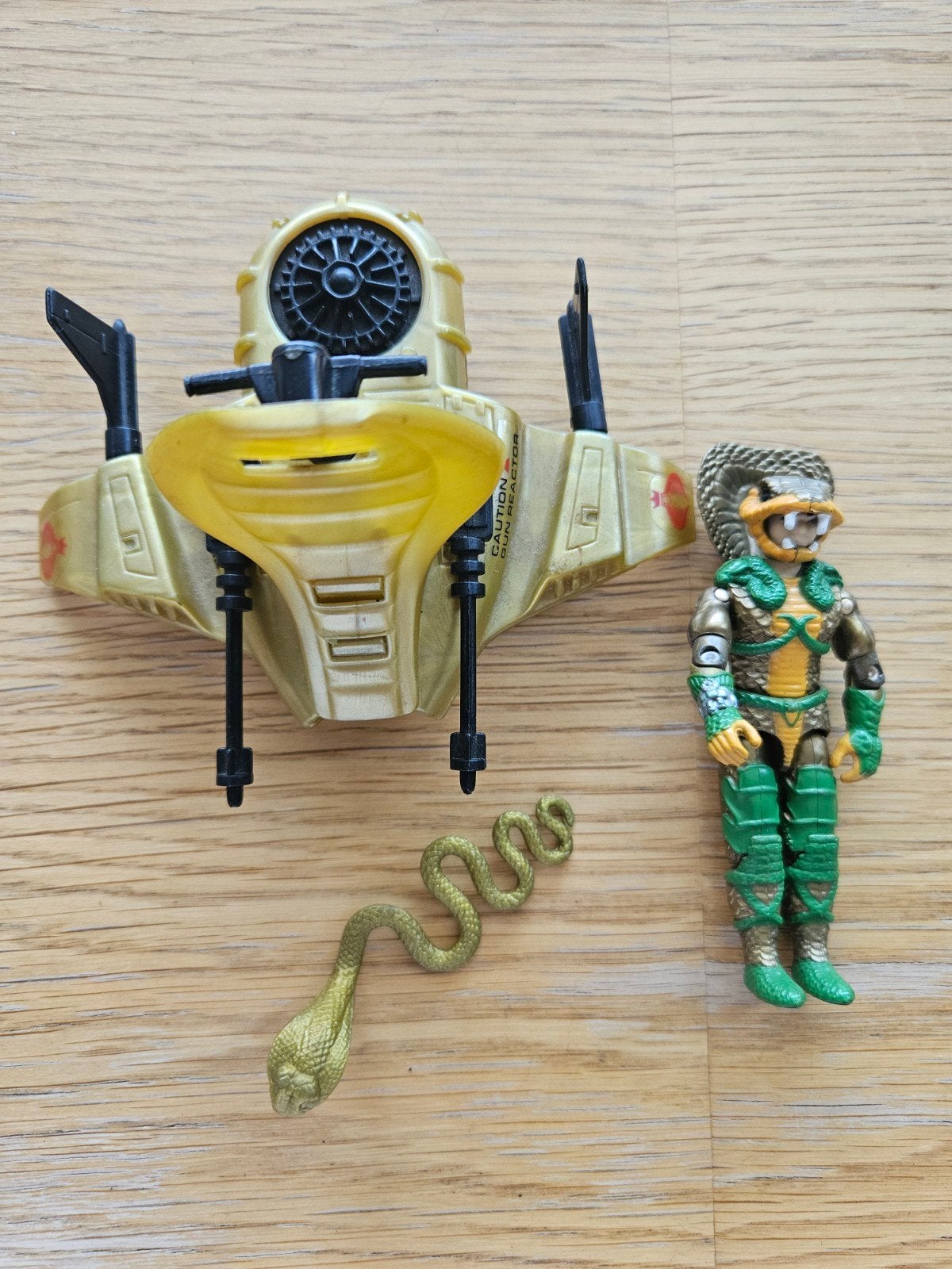 GI Joe Cobra Emperor Serpentor Air Chariot Vintage 1986, Enlèvement ou Envoi