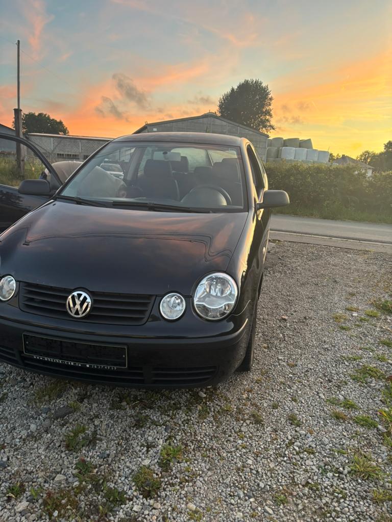 Polo, Auto's, Volkswagen, Stof, Zwart, Handgeschakeld, Grijs
