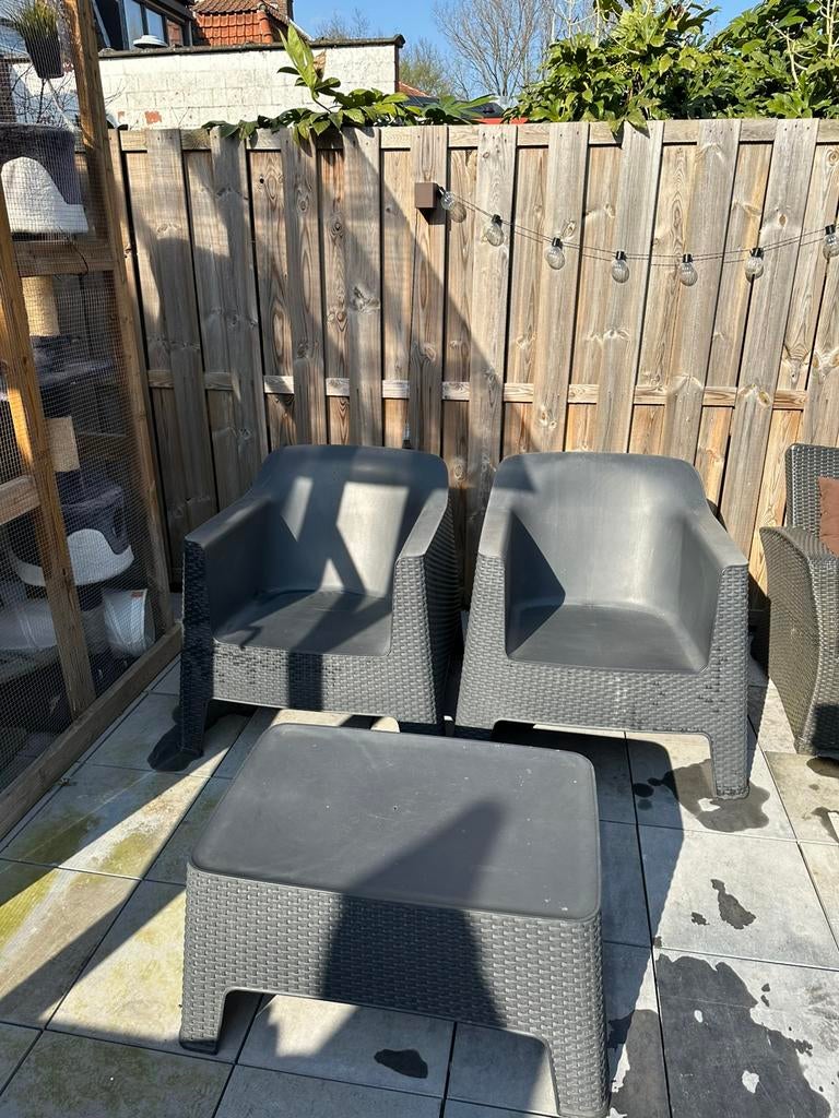 Tuinset / lounge set Keter, Tuin en Terras, Tuinsets en Loungesets, Ophalen, Gebruikt, Tuinset