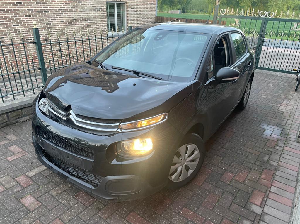 Citroen c3 2020bj 44.000km 1.2i ongevall start en rijd top, Auto's, Citroën, Euro 6, Particulier, C3, Te koop