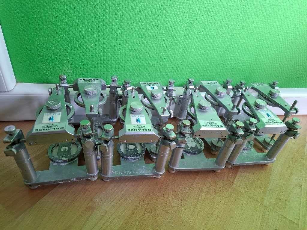 Tandtechniek Articulatoren set, Diversen, Ophalen of Verzenden, Gebruikt