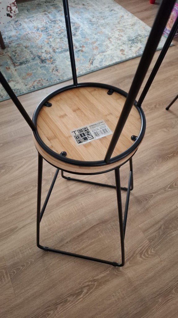 hoge stoel, Huis en Inrichting, Ophalen, Zo goed als nieuw, Hout, Twee
