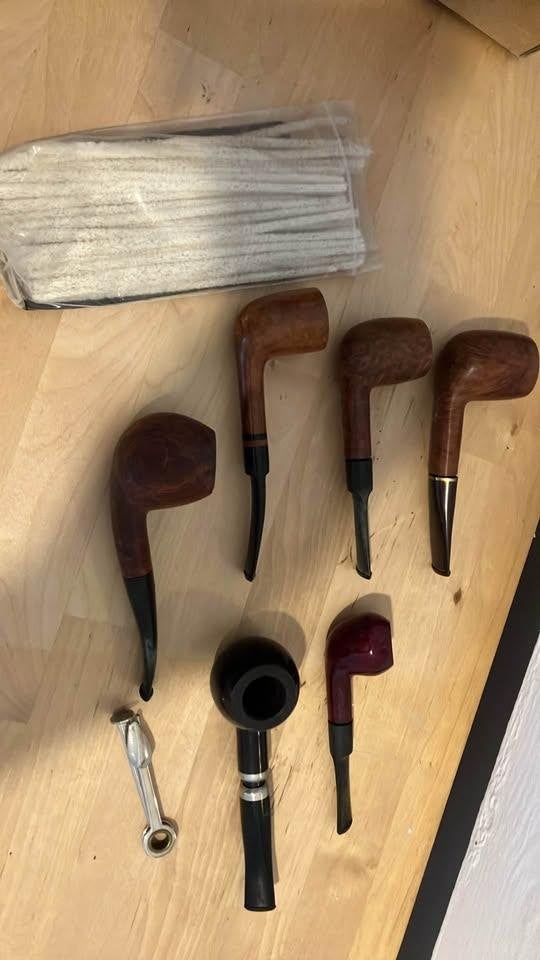Collection de pipes vintage – 6 pipes, Collections, Enlèvement, Utilisé, Autres types