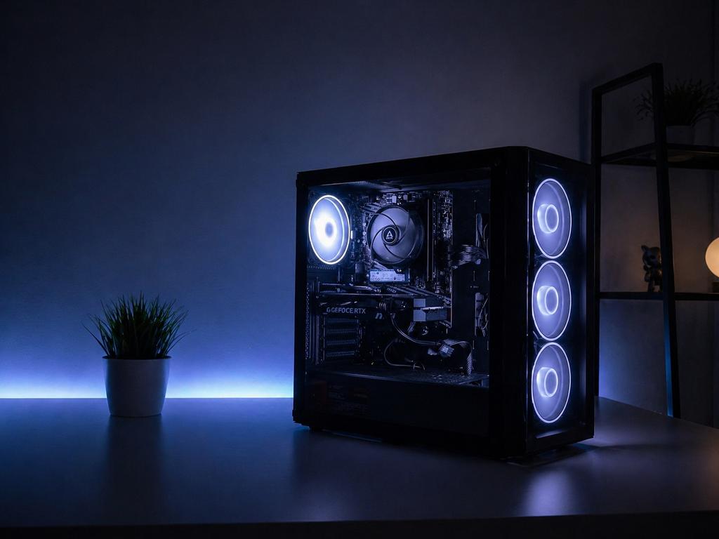 Gaming PC Ryzen 7 5700X +RTX 5060 8GB 32GB RAM |1TB NVMe SSD, Comme neuf, Enlèvement, Gaming, SSD