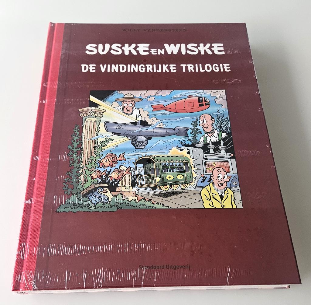 strip Suske en Wiske : De vindingrijke trilogie (hardcover), Boeken, Ophalen of Verzenden