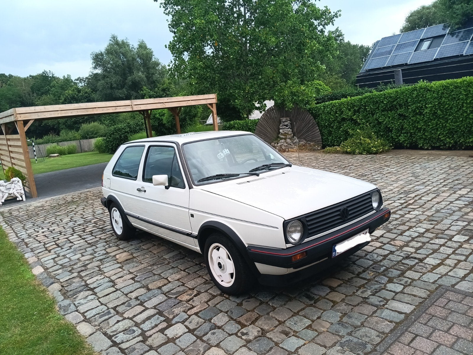 Volkswagen golf 2 1987, Autos, Oldtimers & Ancêtres, Particulier, Air conditionné, Verrouillage central, Intérieur cuir, Phares antibrouillard