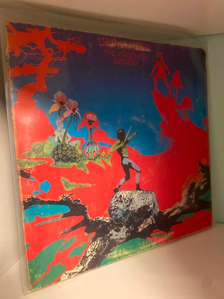 Uriah Heep – The Magician's Birthday - France 1972 (J), CD & DVD, Vinyles | Hardrock & Metal, LP, Pochette gatefold, Utilisé, Hard rock