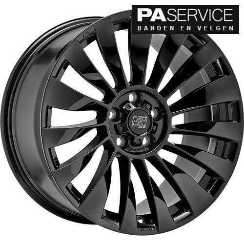 Nieuw 20 inch MSW Gloss Black Tesla Model Y velgen, -, -, Banden en Velgen, Nieuw