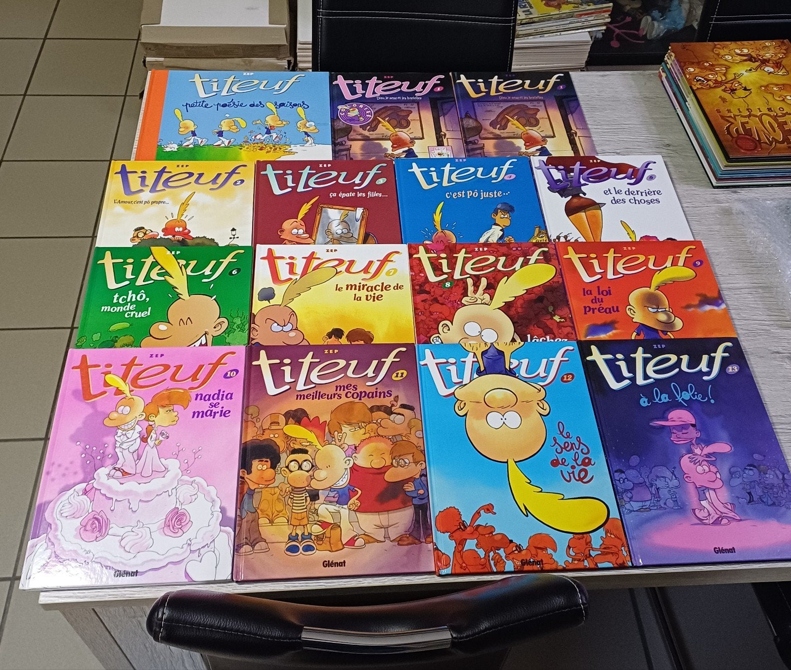 15 bd Titeuf, Plusieurs BD, Enlèvement ou Envoi, Zep