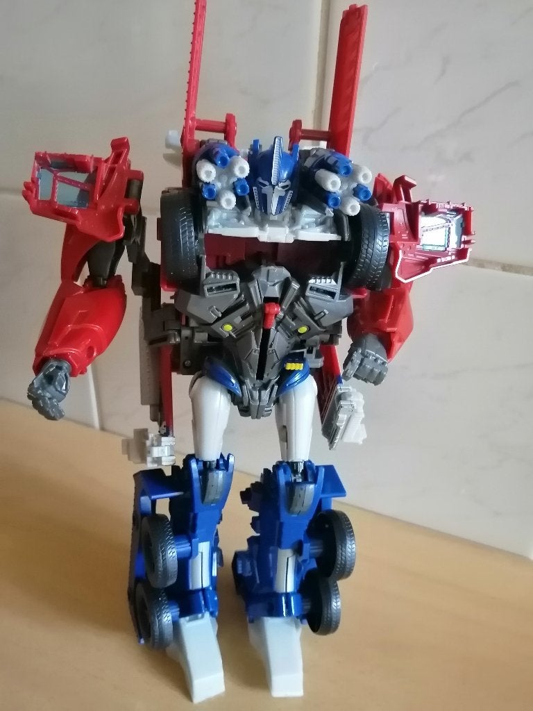 Transformers Prime Weaponizers Optimus Prime - Hasbro 2012, Verzamelen, Transformers, Ophalen of Verzenden, Autobots