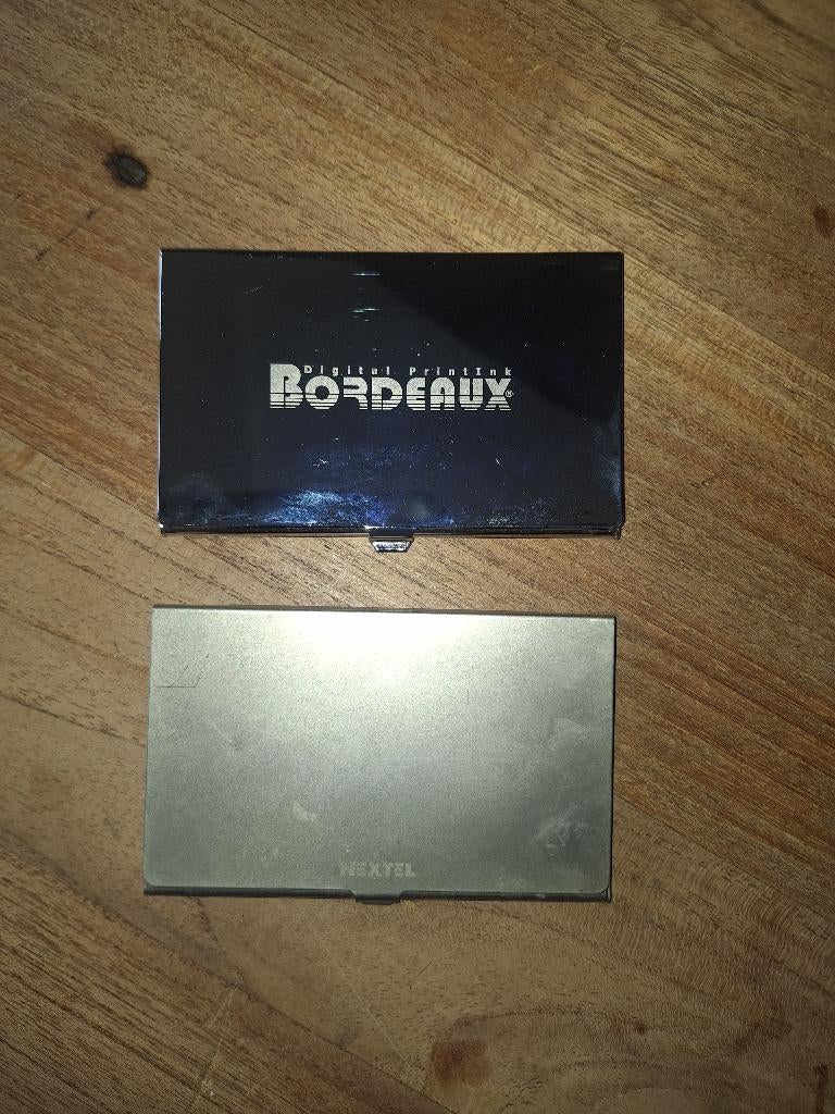 Lot de 2 portes cartes, Ophalen, Gebruikt