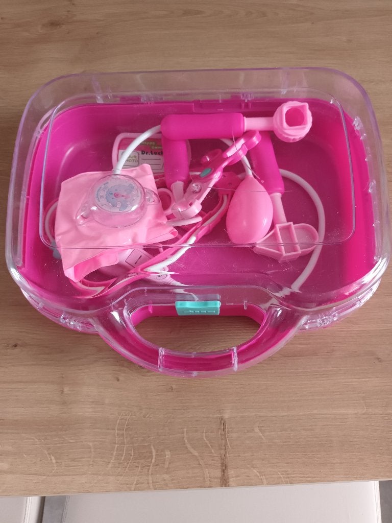 Dokterstasje kleuter, Kinderen en Baby's, Speelgoed | Educatief en Creatief, Ophalen of Verzenden, Zo goed als nieuw, Ontdekken