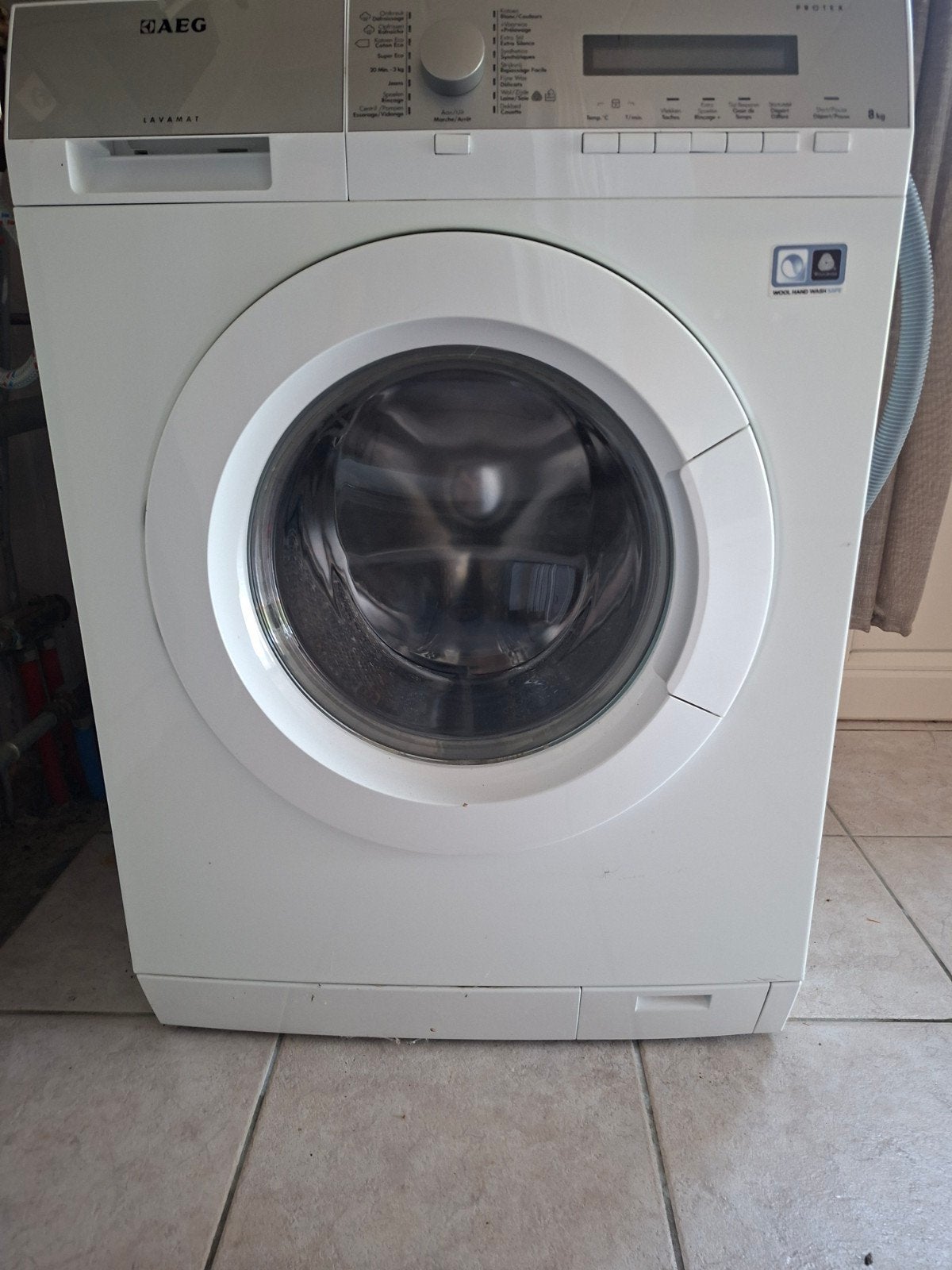 Wasmachine, Ophalen