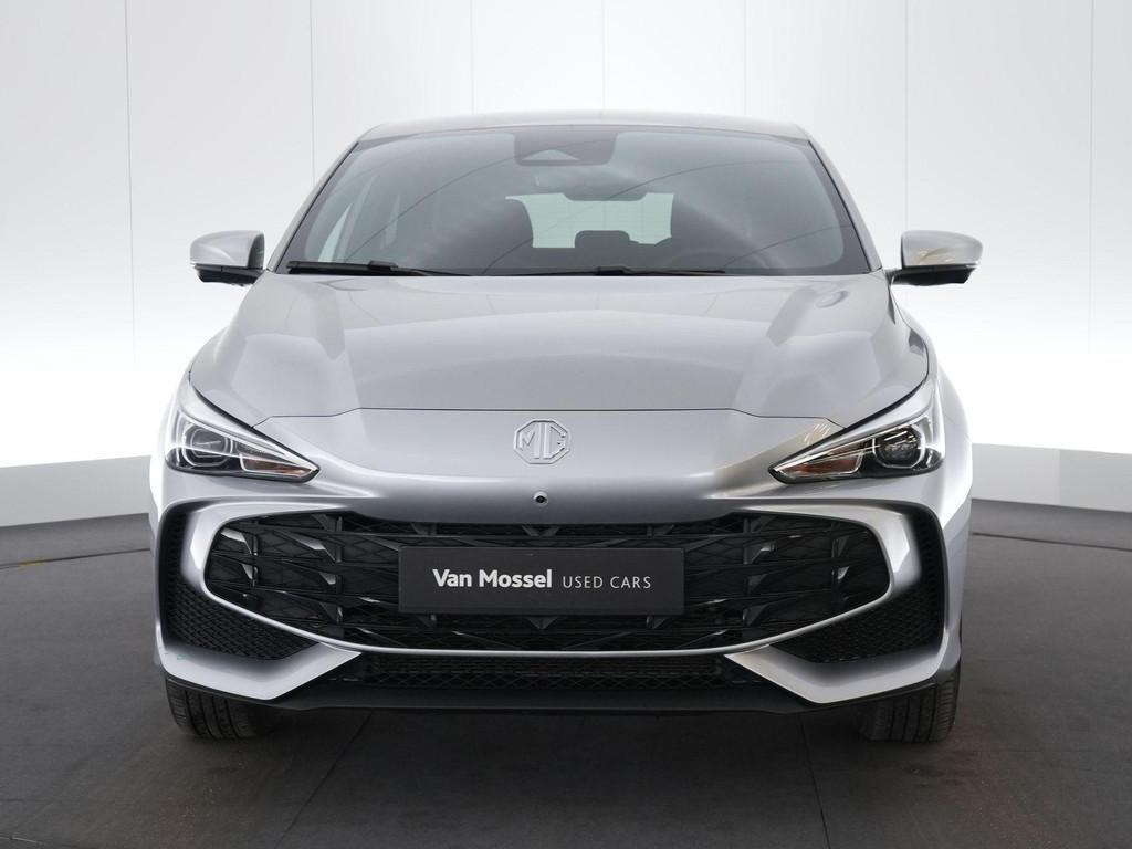 MG MG3 Hybrid+ Luxury, Auto's, MG, Stof, 4 cilinders, 1308 kg, Zilver of Grijs