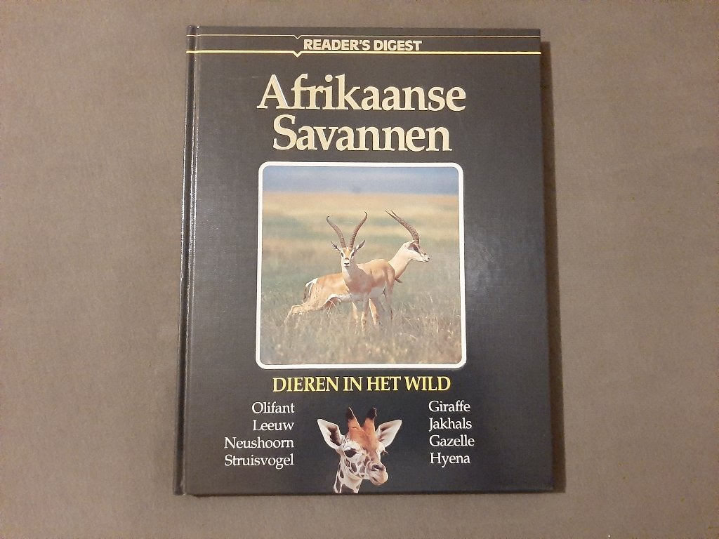 Afrikaanse savannen van Reader’s Digest Natuurboek, Ophalen of Verzenden