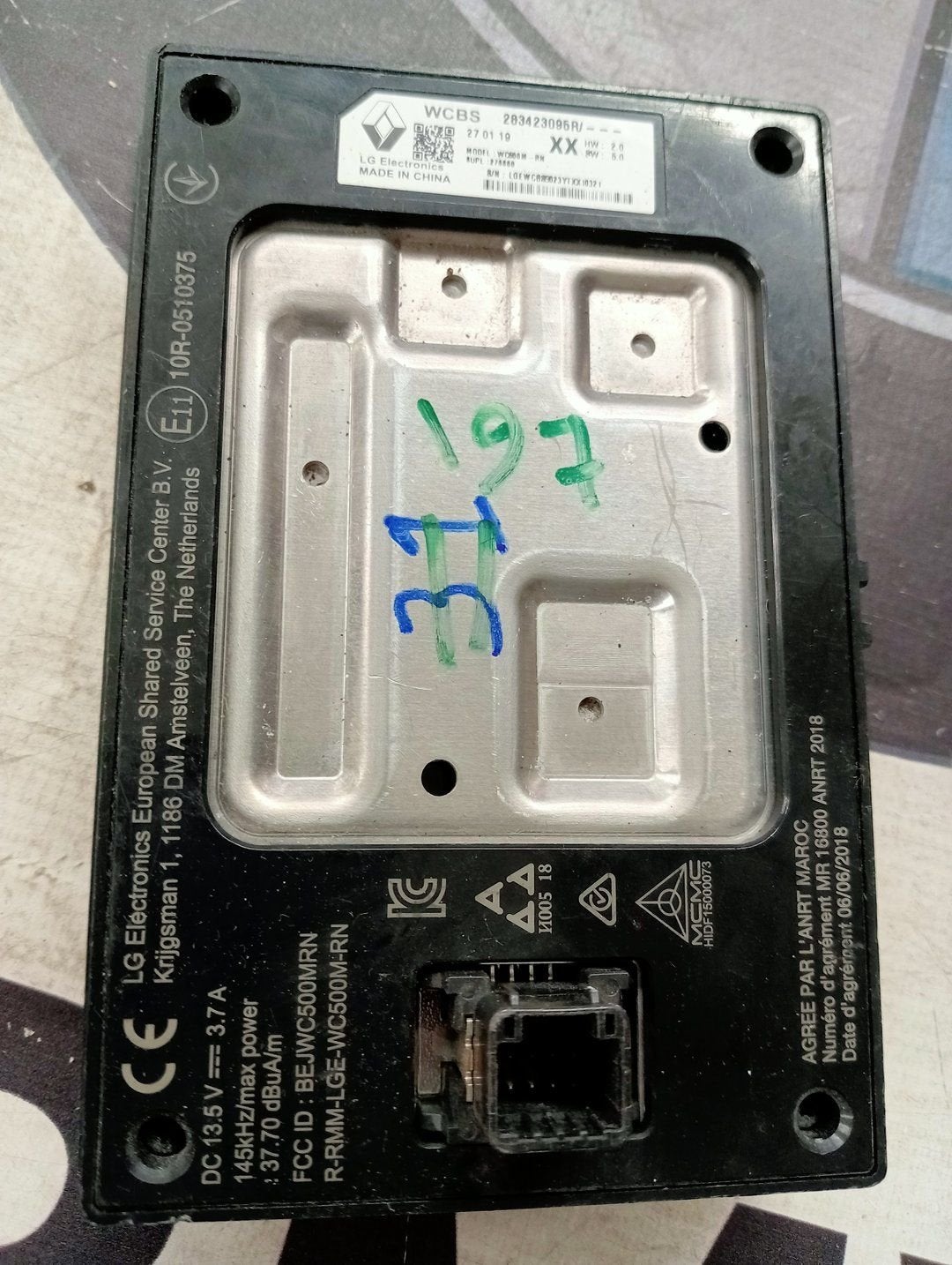 Computer telefoon Renault Clio V (RJAB) (2019 - heden), Renault, -, Utilisé, -