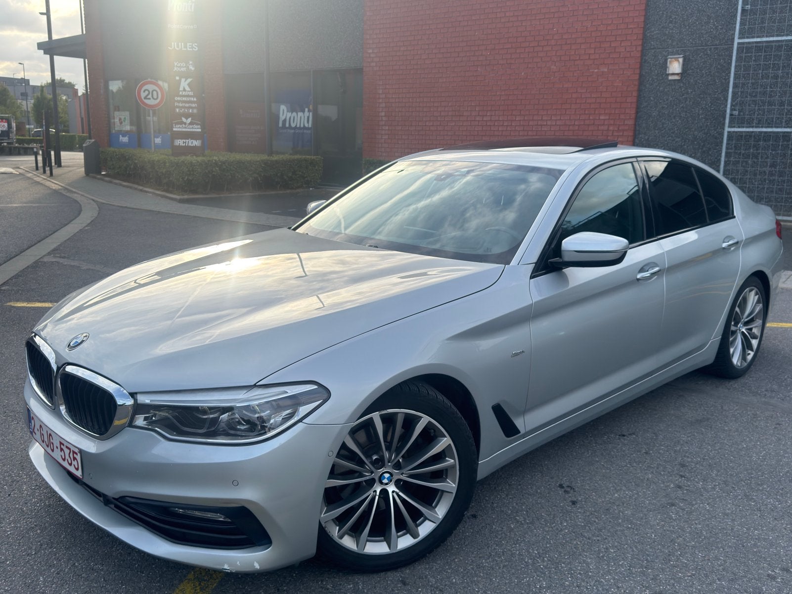 BMW 520D - VOLLEDIGE OPTIE - 2018 - Euro6 ‼️, Auto's, BMW, Particulier, 5 Reeks, Achteruitrijcamera, Diesel, Euro 6, Berline, 5 deurs