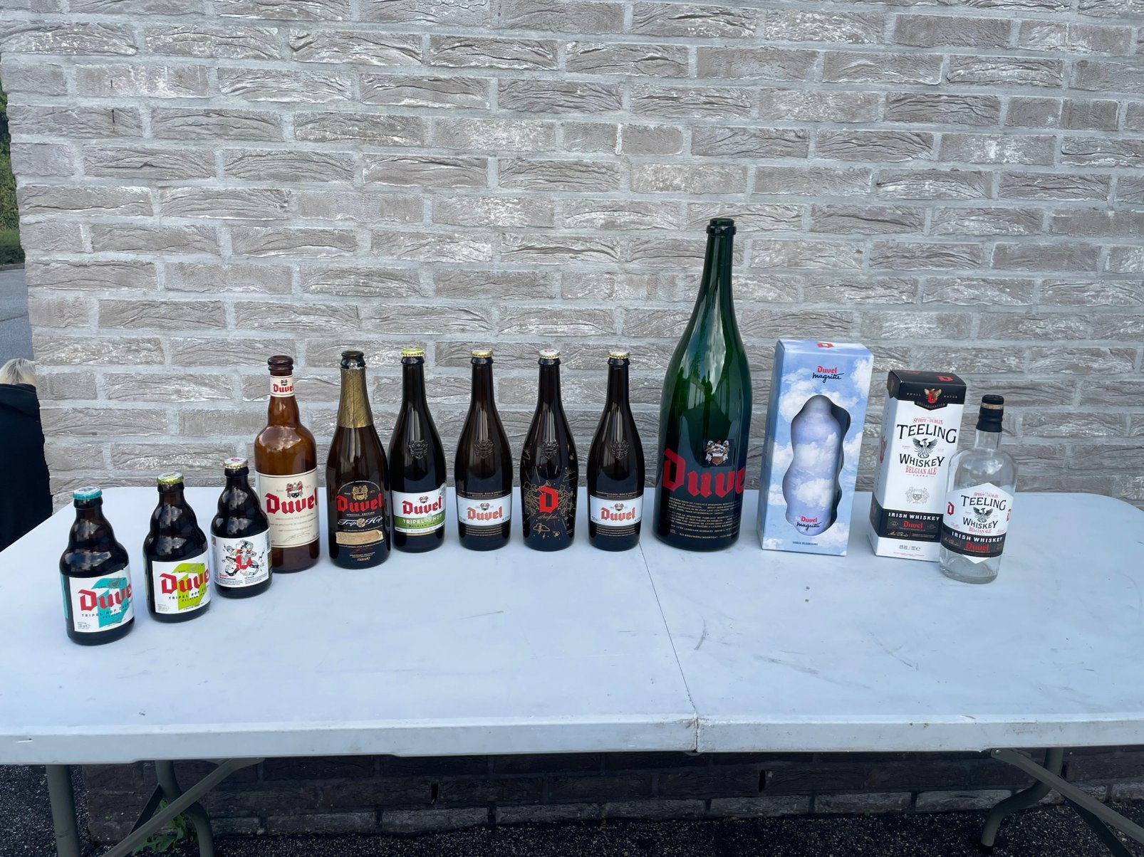 Lot de bouteilles duvel vides, Enlèvement, Bouteille(s), Duvel