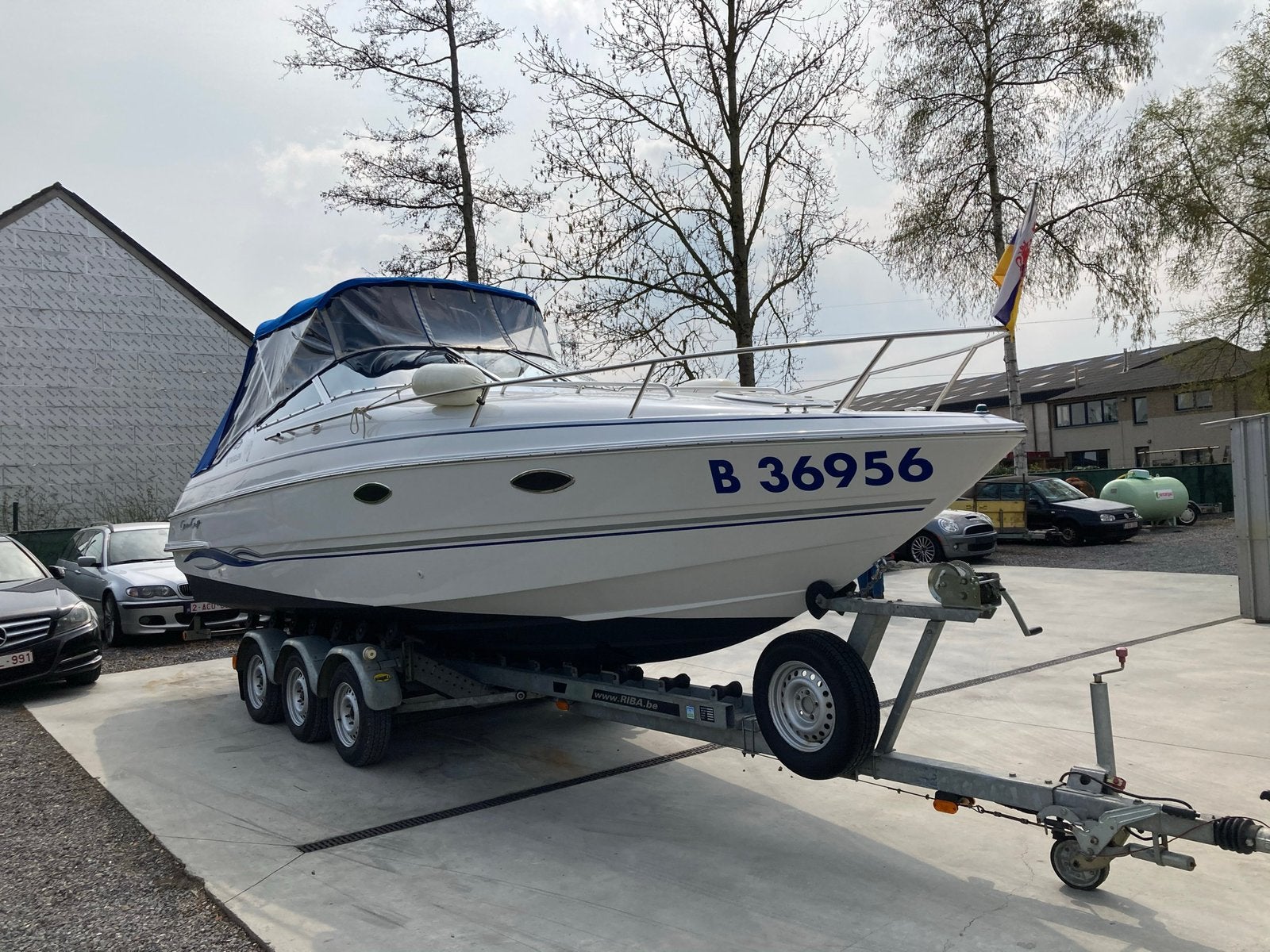 Te koop chris craft 25 concept met 3 assige Riba  de luxe, Overige merken, Binnenboordmotor, 100 cm, Zo goed als nieuw