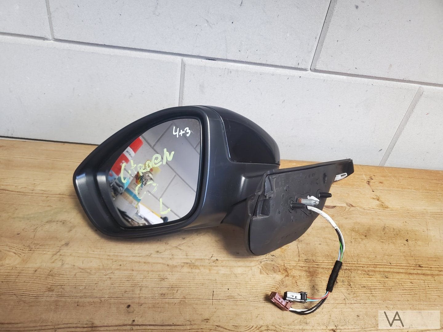 Citroen C3 2017 - 2024 spiegel links zwart 7 draden €100, Gebruikt, -, Ophalen of Verzenden, -