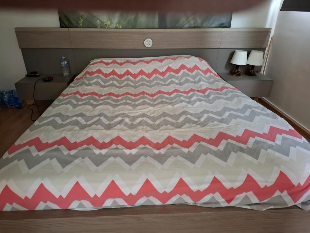 2 persoonsbed, Ophalen, Gebruikt, Tweepersoons, 200 cm