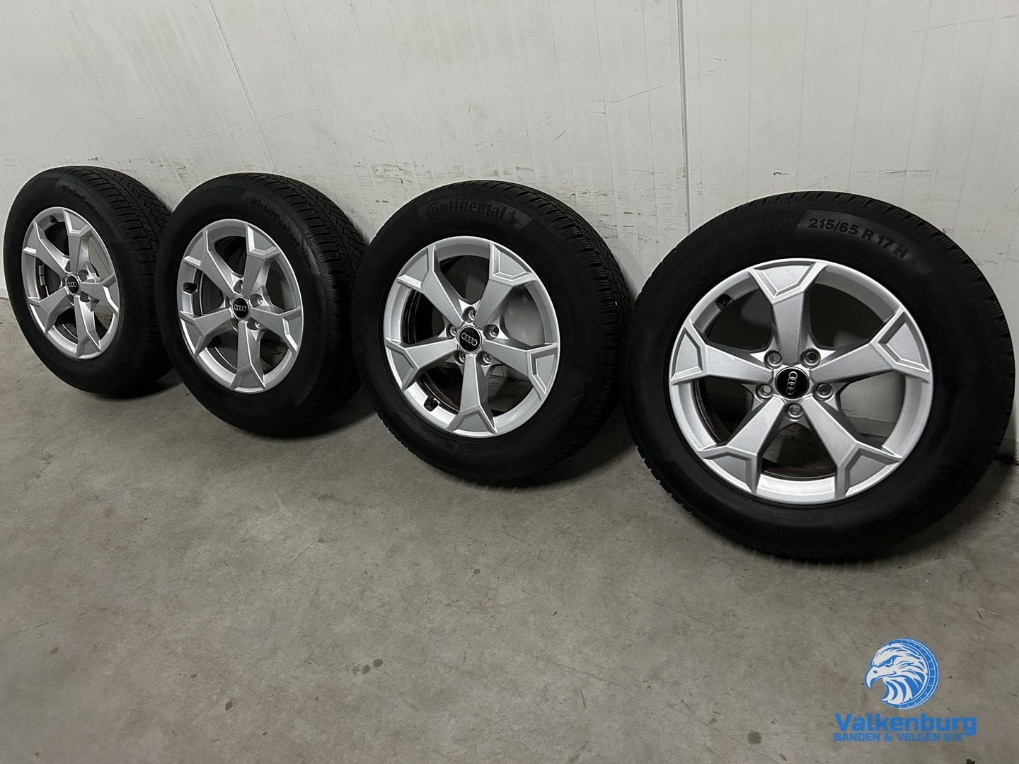 8mm! Originele Audi Q3 SQ3 F3 83A 17 inch velgen 5x112 winte, Auto-onderdelen, Banden en Velgen, -, -, Banden en Velgen, 17 inch