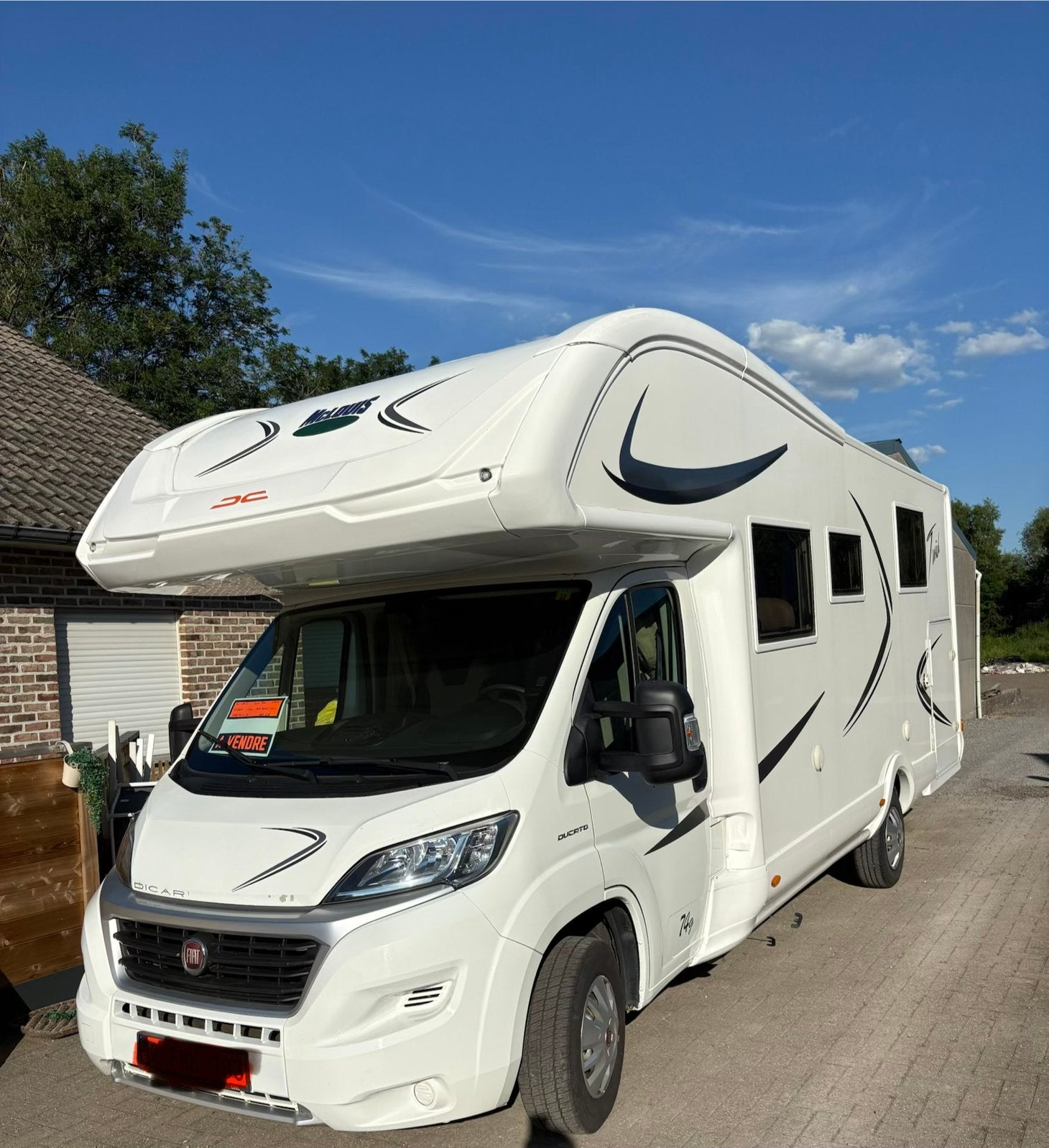 Mobilhome mc louis 74g, Jusqu'à 5, Fiat, Boîte manuelle, Diesel
