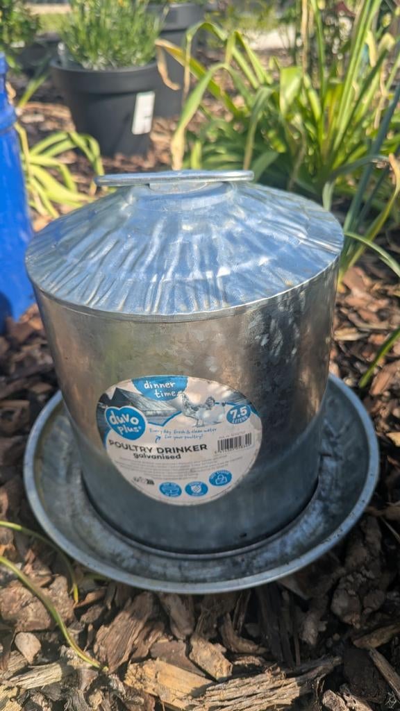 Drinkemmer kippen, Dieren en Toebehoren, Ophalen, Zo goed als nieuw, Drinken en Voederen