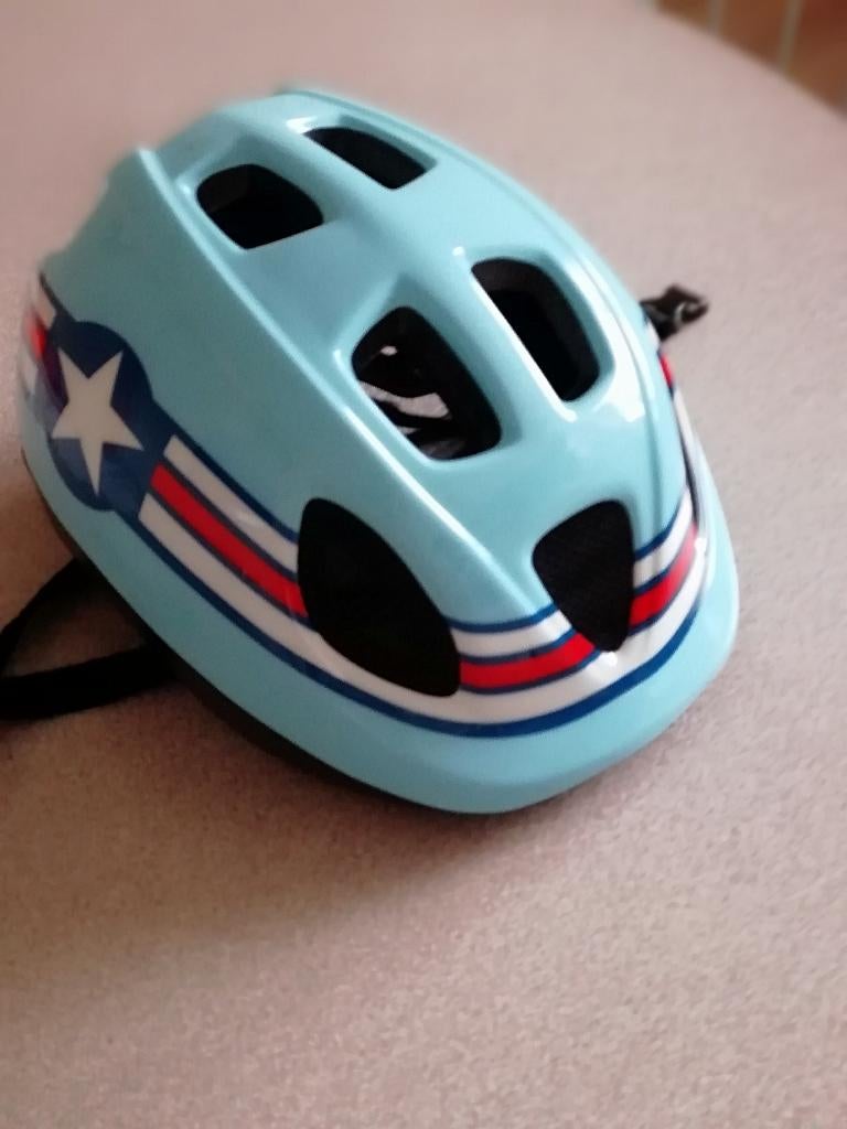 kinderfietshelm, Ophalen