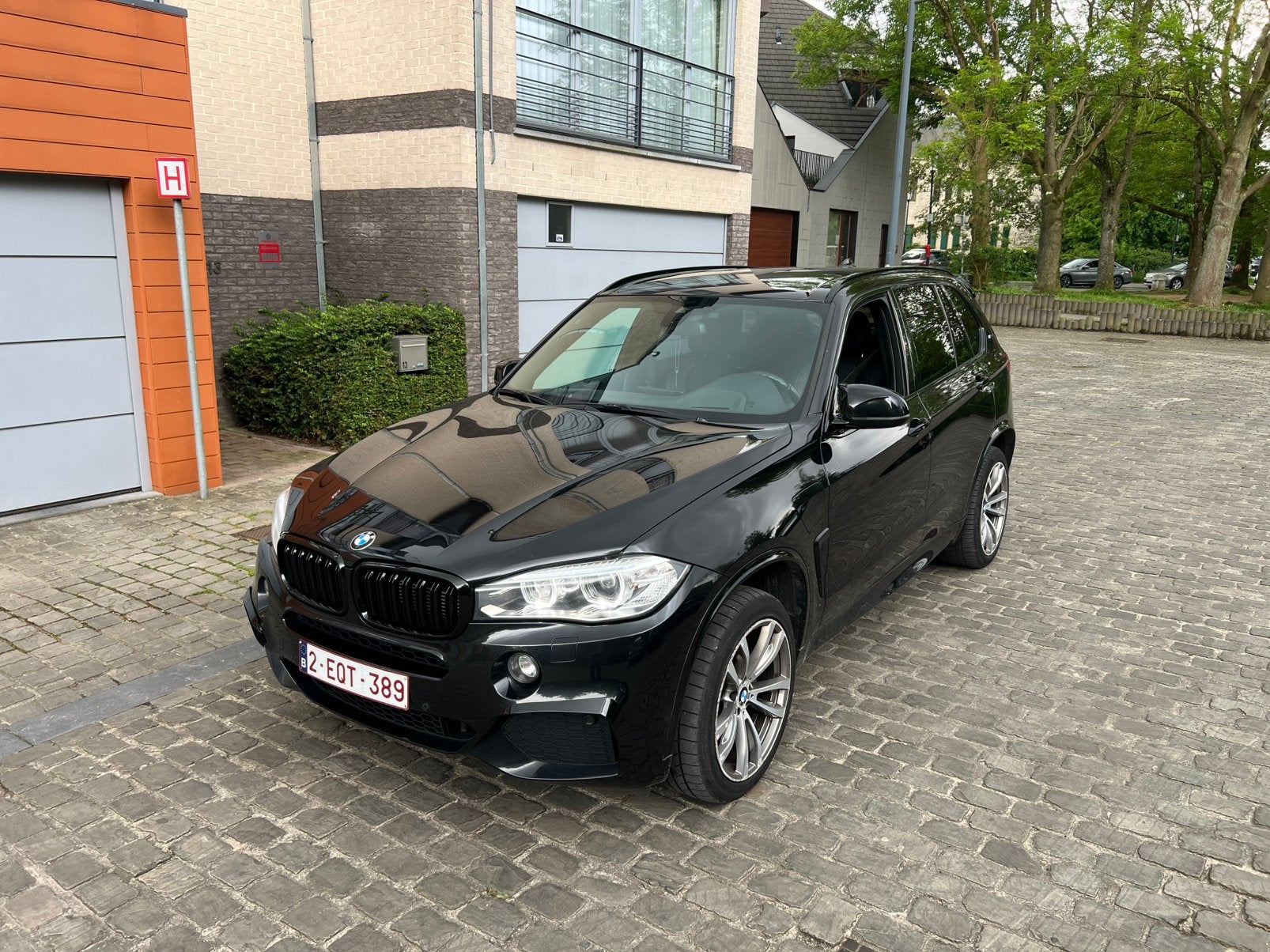 Bmw x5 4.0e hybrid pack M, Auto's, BMW, Automaat, Zwart, 5 deurs, SUV of Terreinwagen