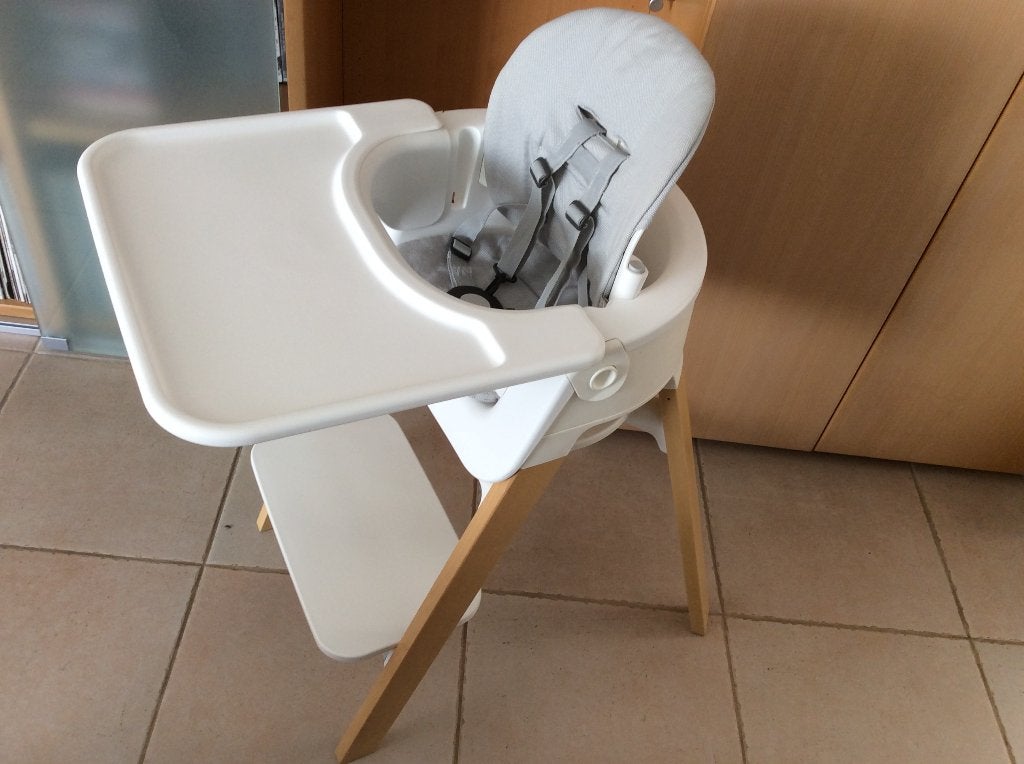chaise de croissance Stokke Steps complète avec tous les, Enfants & Bébés, Enlèvement ou Envoi, Comme neuf, Chaise évolutive, Plateau amovible